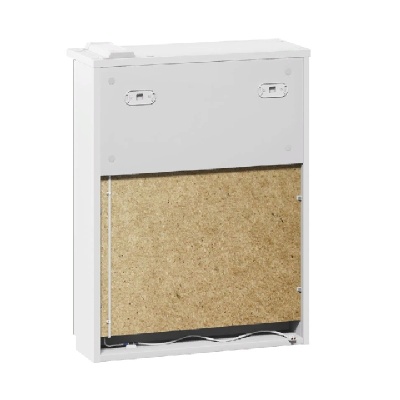 Зеркальный шкаф Edelform Amata 60 2-782-00-S с подсветкой Белый