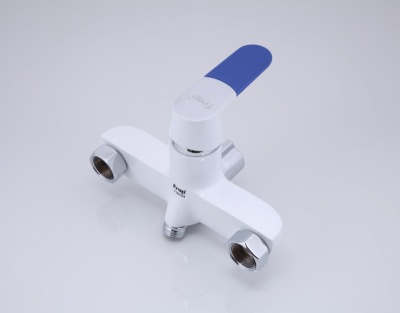 Смеситель для ванны Frap F2234 универсальный Белый Хром