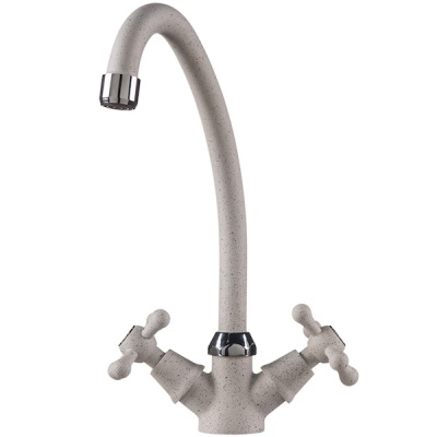 Смеситель для кухни Rossinka Y02-71 Песочный