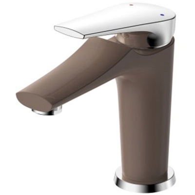 Смеситель для раковины Ростовская Мануфактура Сантехники SL122BW-001F Коричневый Хром