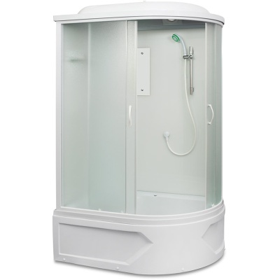 Душевая кабина Mirwell MR 3512TP 120х80 R профиль Белый стекло матовое