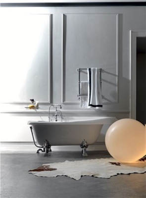 Акриловая ванна Kerasan Retro 170x77 Хром