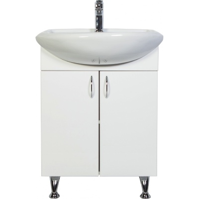 Тумба с раковиной Orange Роса Ro-45TUW Белая