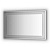 Зеркало Evoform Ledside 75х120 Сталь