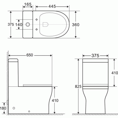 Комплект мебели для ванной BelBagno SET BB N6 Ancona 80 Rovere Moro