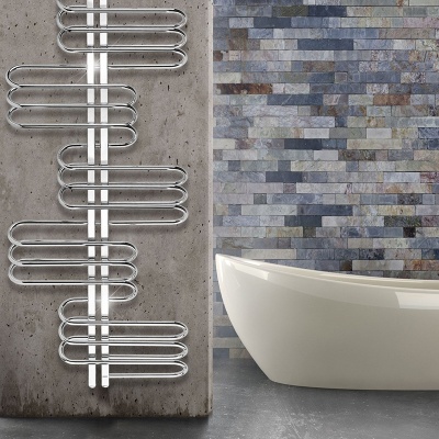 Водяной полотенцесушитель Grota Rio 700х1275 Хром