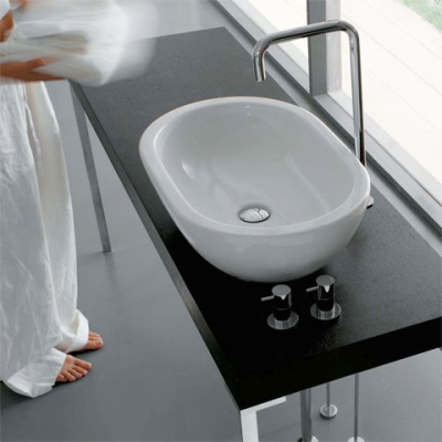 Раковина Globo Forty3 SC012 bianco lucido