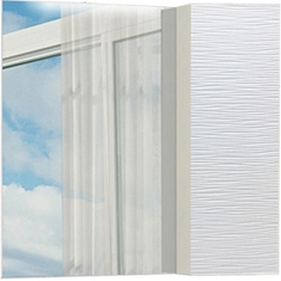 Зеркало со шкафом Comforty Генуя 75 4145530 Белое