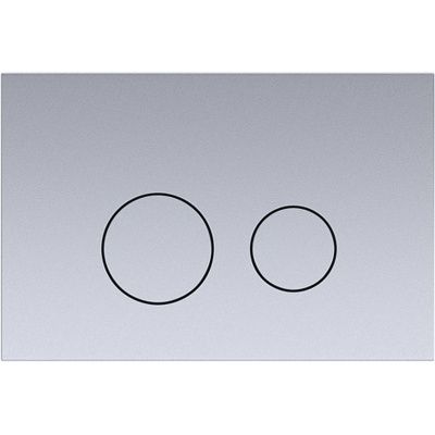 Клавиша смыва Aquatek KDI-0000008 Хром матовый