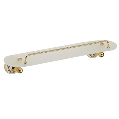 Полка стеклянная Schein Saine Gold 7053145VF Золото