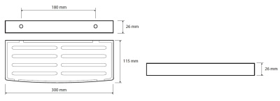 Полка корзина Bemeta Cytro 102308081 Хром
