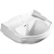 Раковина Kerasan Retro 55 1045 Белая с одним отверстием под смеситель