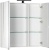 Зеркальный шкаф Aquanet Тулон 85 182723 L Белый