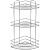 Полка корзина Tekno-tel BK023SSM угловая Нержавеющая сталь