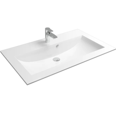 Комплект мебели для ванной Aquanet Паола 120 182131 Белый Серебро