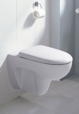 Комплект унитаза Geberit Renova 500.124.TC.R с инсталляцией Duofix с сиденьем Микролифт и клавишей смыва Хром глянцевый