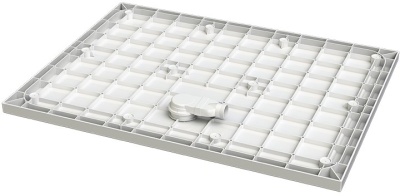 Поддон для душа из стеклокомпозита Radomir SMC A40 120x90x40 1-11-0-0-0-152 Белый
