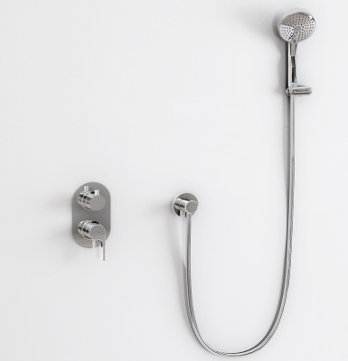 Смеситель для душа Webert DoReMi DR860101560 Черный матовый