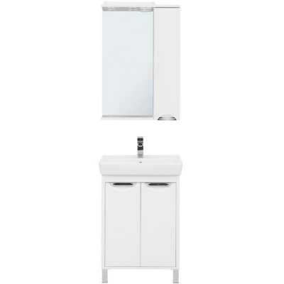 Комплект мебели для ванной Aquanet Гретта 60 239428 Белый