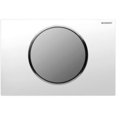 Клавиша смыва Geberit Sigma 10 115.758.KL.5 Белый/хром