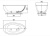 Акриловая ванна Jacuzzi Desire 185x95 9443-814A Белый