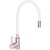 Смеситель для кухни Zerix LR74004-3 ZX0868 Белый Нержавеющая сталь