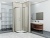 Душевой уголок Good Door Infinity R-90 90x90 профиль Хром стекло прозрачное
