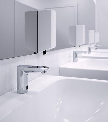 Смеситель для раковины Grohe Euroeco CE 36271000 с инфракрасным управлением Хром