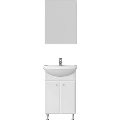 Комплект мебели для ванной San Star Афина 55 117.1-1.4.1.+1WH110186+41.1-2.4.1. Белый