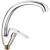 Смеситель для кухни Mixxus Hansberg 777 MX0040 Хром
