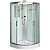 Душевая кабина WeltWasser WW500 Werra 801 80x80 10000003222 профиль Хром стекло прозрачное