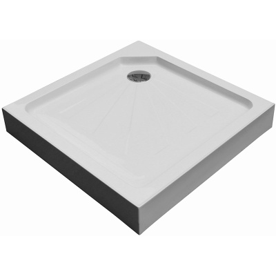 Душевой поддон из АБС Cerutti SPA Q91 90х90 Белый