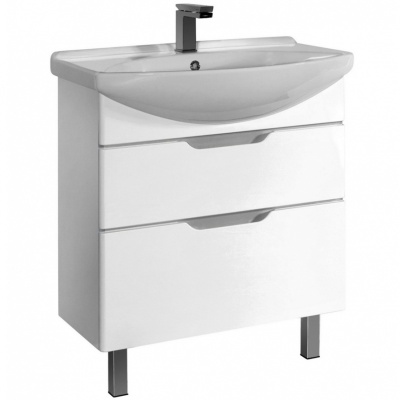 Тумба под раковину Dreja Laguna Plus 65 99.0105 Белый глянец