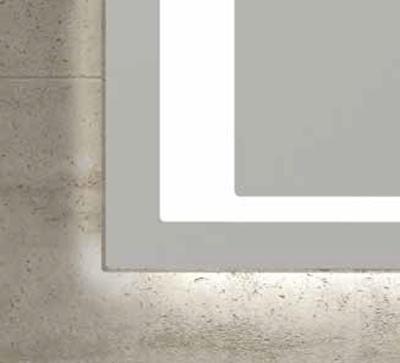 Зеркало SanVit Дорадо 75 с подсветкой с кнопочным выключателем