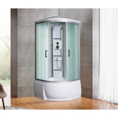 Душевая кабина River Amur 90x90x46 МТ 10000001375+10000002426 с поддоном