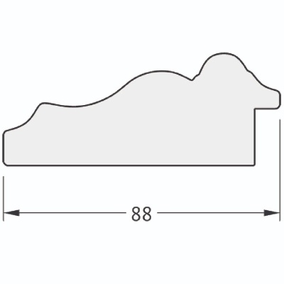 Зеркало Evoform Exclusive Floor 201х81 Травленое золото