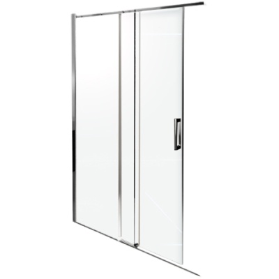 Душевая дверь Jacob Delafon Contra 120 E22C120-GA профиль Хром стекло прозрачное