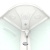 Душевая кабина Domani-Spa Delight 88 High 80x80 DS01D88HWM10 с гидромассажем профиль Белый задние стенки Белые