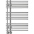 Водяной полотенцесушитель Ravak Style 52х80 X04000083671 Хром