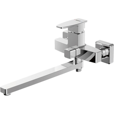Смеситель для ванны Bravat Riffle F672106C-L универсальный Хром
