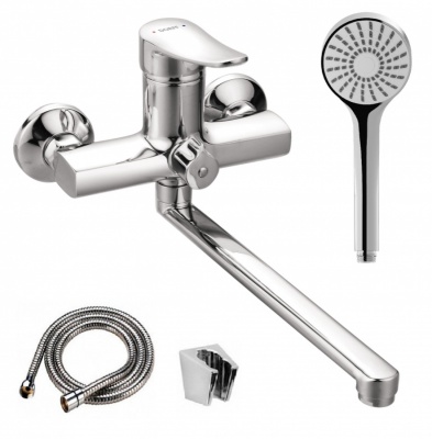 Смеситель для ванны Dorff Ultra D5095000 универсальный Хром