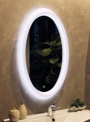 Зеркало Aima Design Sunrise 62 Light Белое
