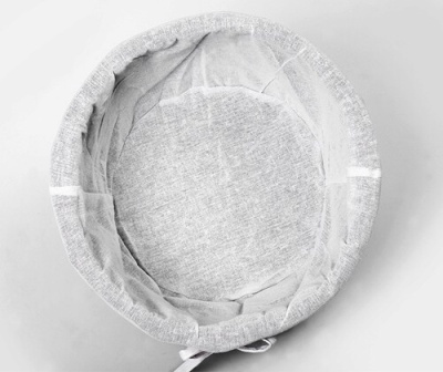 Корзина для белья WasserKRAFT Donau 26x26x11 WB-530-M Коричневая