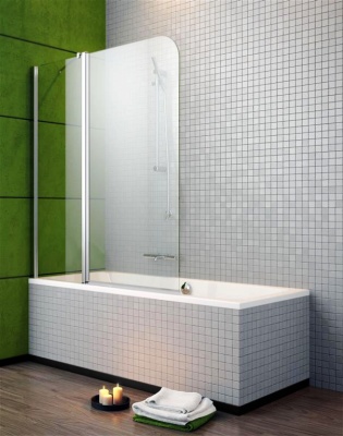 Шторка на ванну Radaway Eos II PND 110x150 профиль хром, стекло прозрачное, крепления слева Шторка на ванну Radaway Eos II PND 110x150 профиль хром, стекло прозрачное, крепления слева