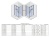 Душевой уголок Riho Ocean O203 120x100 GU01201001 L профиль Хром стекло прозрачное