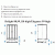 Душевая кабина Domani-Spa Delight 110 High 100x100 DS01D110HWCl00 профиль Белый задние стенки Белые
