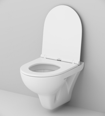 Комплект унитаза AM.PM Gem C901738SC с инсталляцией Berges Wasserhaus Novum L3 040213 с сиденьем Микролифт и клавишей смыва Хром