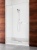 Душевая дверь в нишу Radaway Euphoria DWJ 130x200 профиль хром, стекло прозрачное, крепления слева