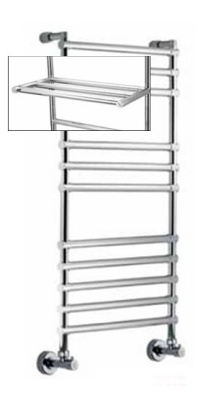 Полотенцесушитель Margaroli Sole 464-11 530 с полкой Хром