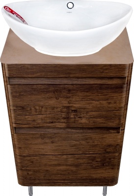 Тумба под раковину Style Line Атлантика Люкс Plus 60 СС-00002207 Старое дерево